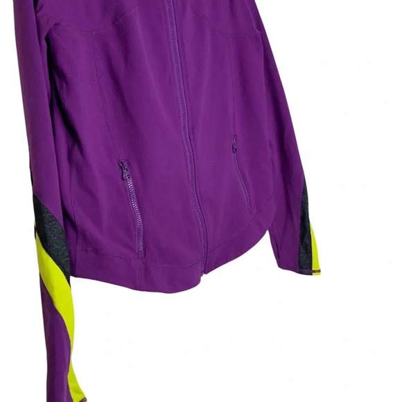 Lululemon Athletica Half Moon Purple Full Zip Jacket in Potion Purple Size 12 - Picture 3 of 10